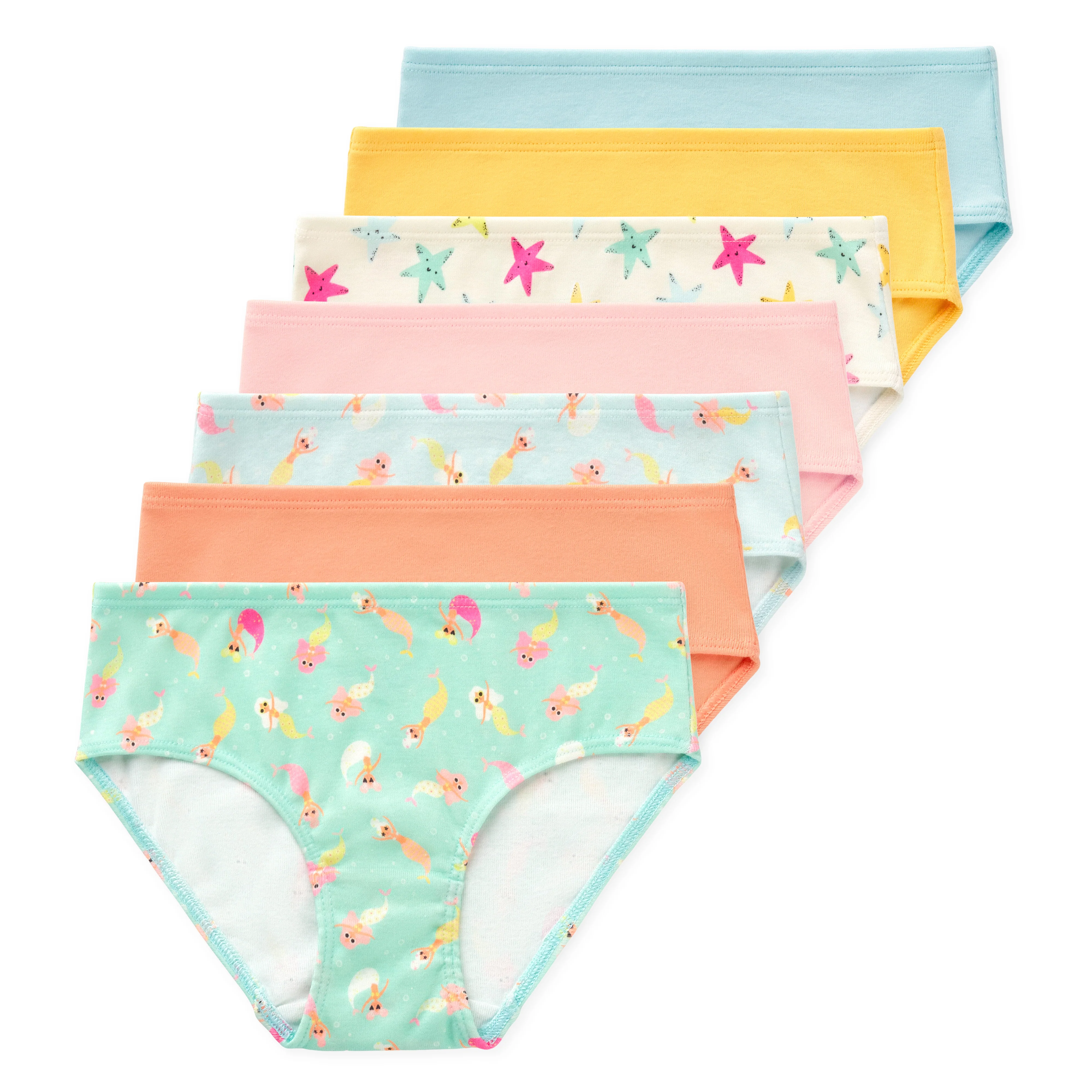 Gracie Girls GOTS Organic Cotton Briefs (7-Pack) - Image 4
