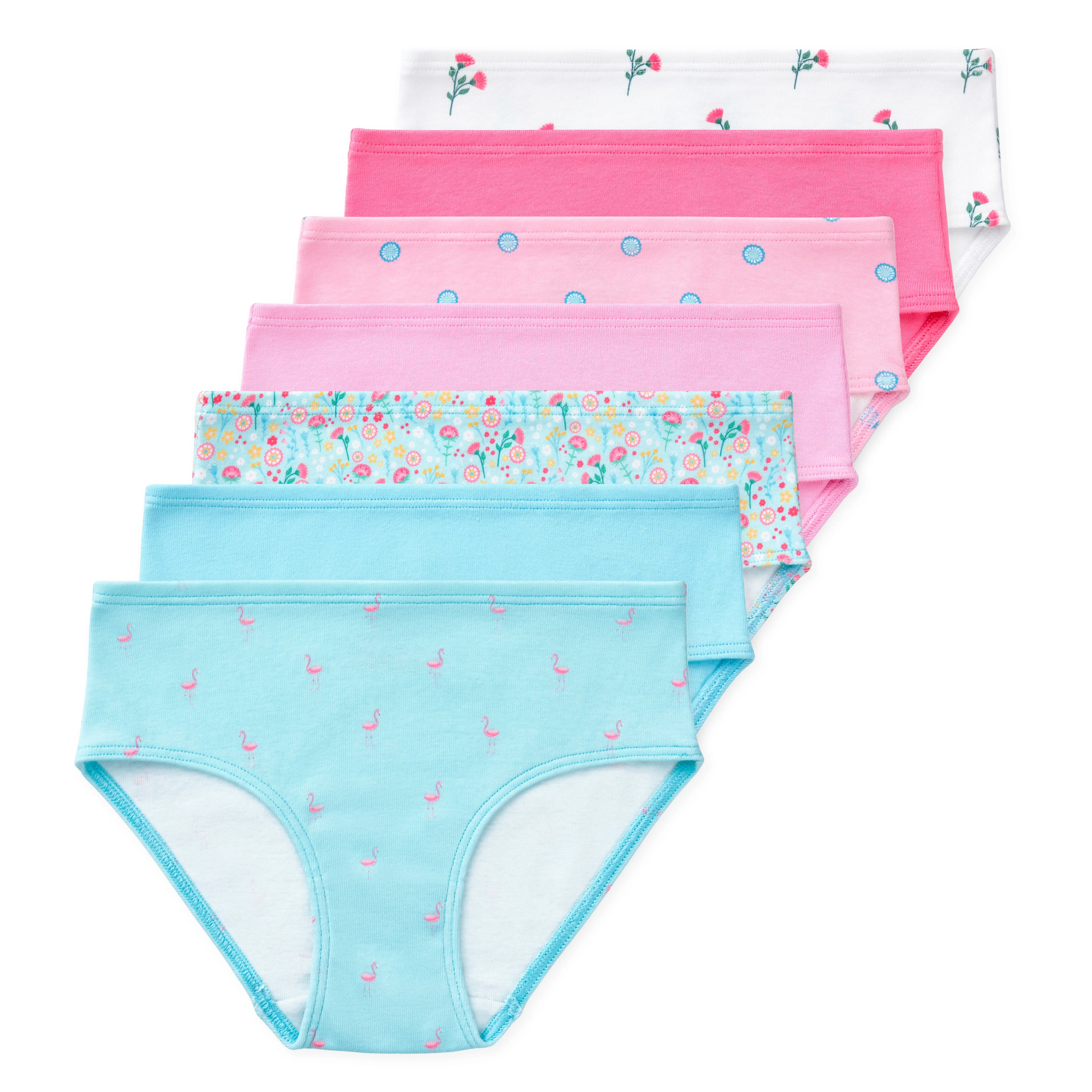 Gracie Girls GOTS Organic Cotton Briefs (7-Pack) - Image 5