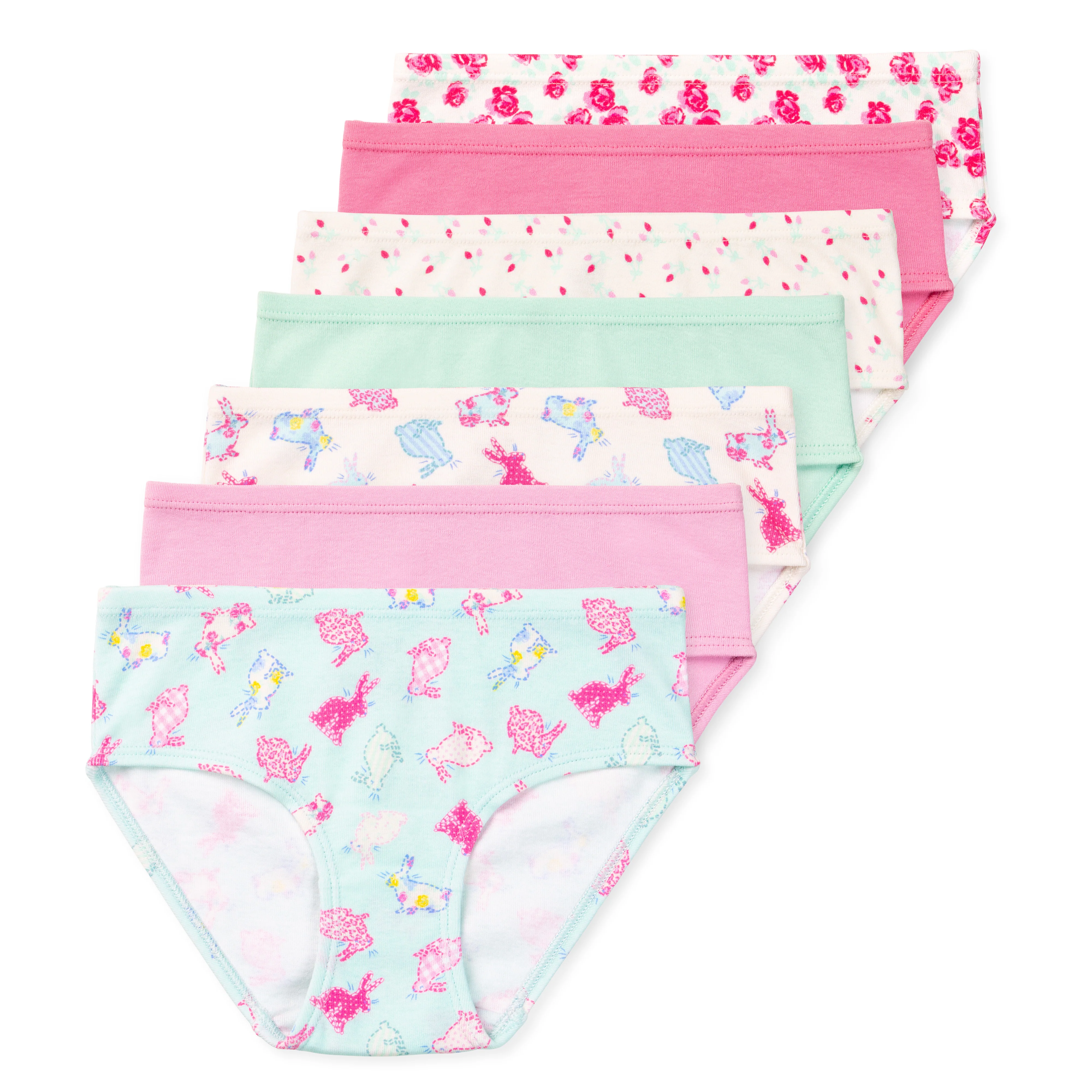 Gracie Girls GOTS Organic Cotton Briefs (7-Pack) - Image 7