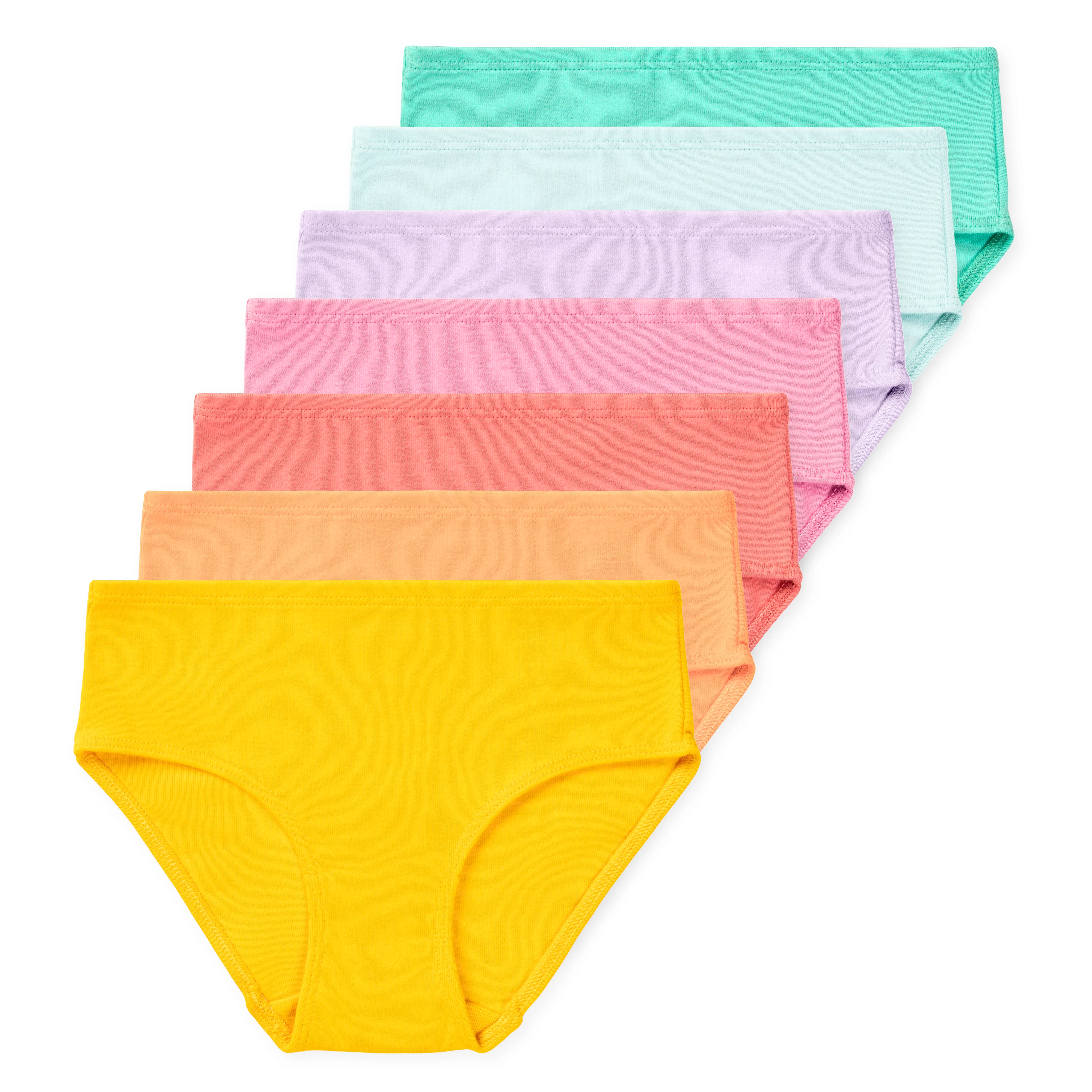 Gracie Girls GOTS Organic Cotton Briefs (7-Pack) - Image 9