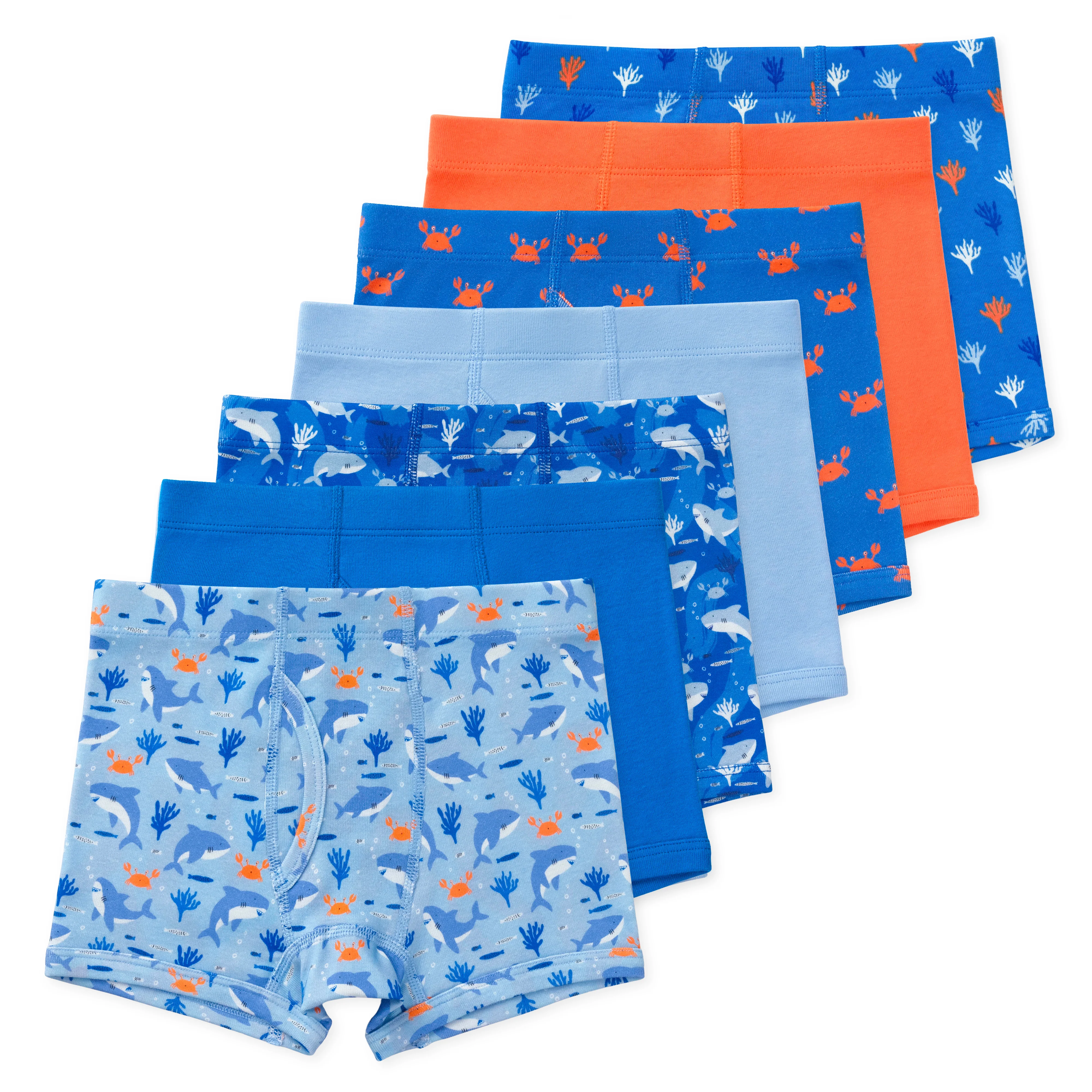 Nolan Boys GOTS Organic Cotton Boxer Briefs (7-Pack) - Image 5