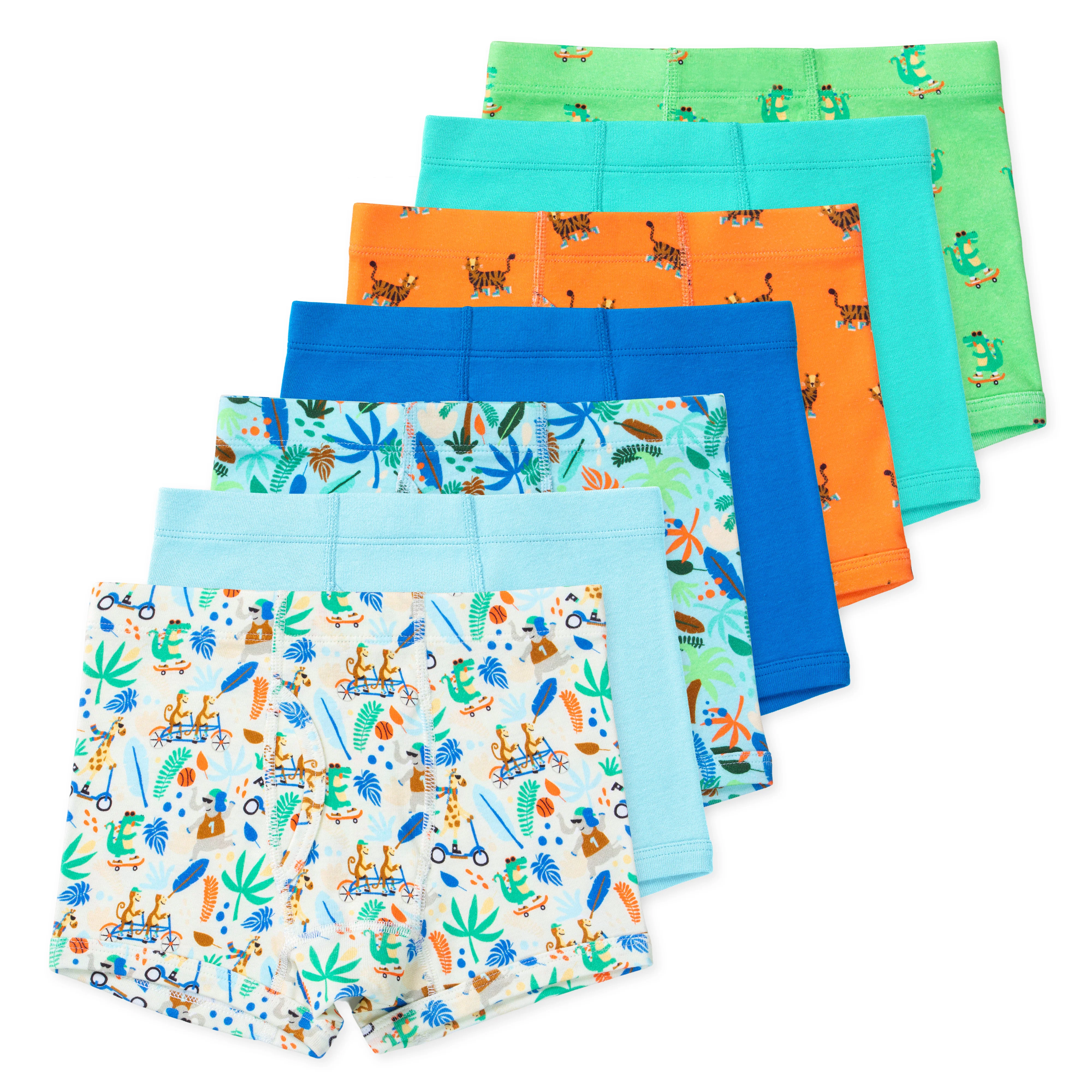 Nolan Boys GOTS Organic Cotton Boxer Briefs (7-Pack) - Image 6